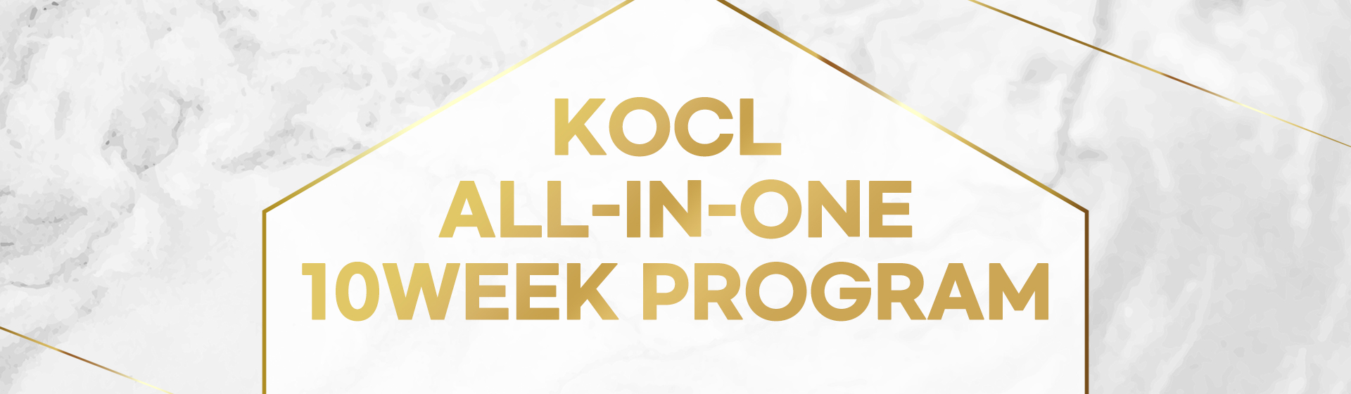 KOCL ALL-IN-ONE 10WEEK PROGRAM